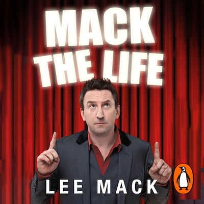 Mack The Life – omslag til lydbogen af Lee Mack