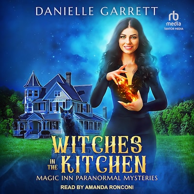 Witches in the Kitchen – omslag til lydbogen af Danielle Garrett