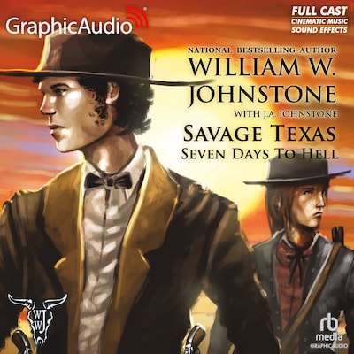 Seven Days To Hell [Dramatized Adaptation] – omslag til lydbogen af William W. Johnstone, J.A. Johnstone