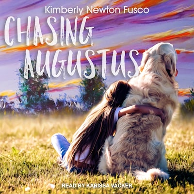 Chasing Augustus – omslag til lydbogen af Kimberly Newton Fusco