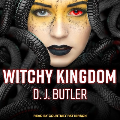 Witchy Kingdom – omslag til lydbogen af D.J. Butler