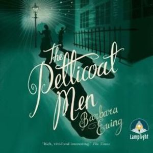The Petticoat Men – okładka audiobooka, autor Barbara Ewing