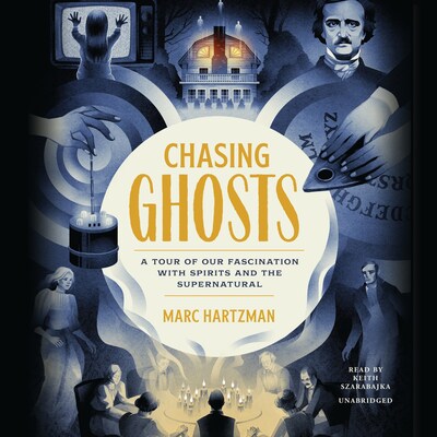 Chasing Ghosts – omslag til lydbogen af Marc Hartzman