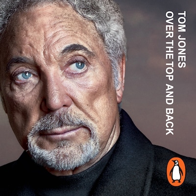 Over the Top and Back – omslag til lydbogen af Tom Jones