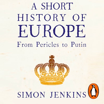 A Short History of Europe – omslag til lydbogen af Simon Jenkins