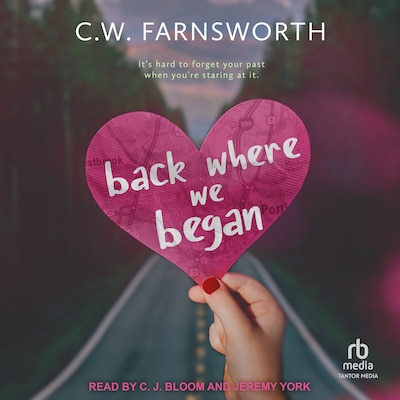 Back Where We Began – omslag til lydbogen af C.W. Farnsworth