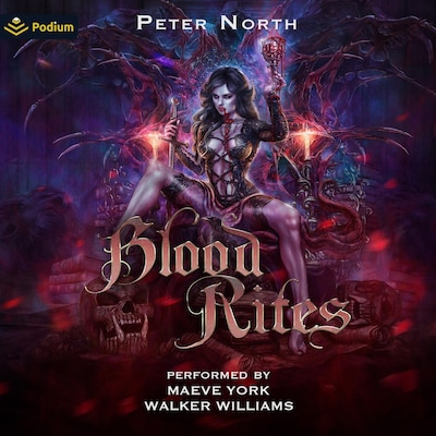 Blood Rites – omslag til lydbogen af Peter North