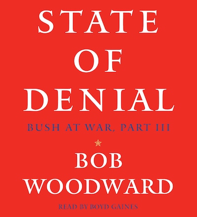 State of Denial – omslag til lydbogen af Bob Woodward