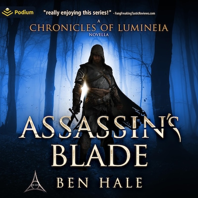 Assassin's Blade – omslag til lydbogen af Ben Hale