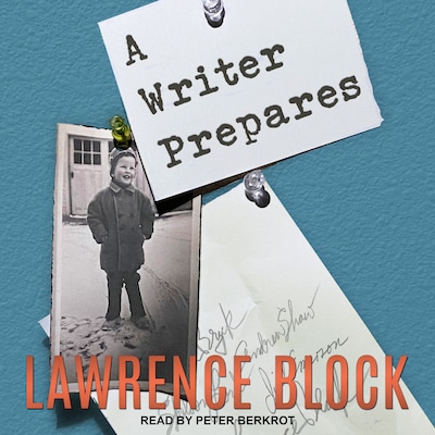 A Writer Prepares – omslag til lydbogen af Lawrence Block