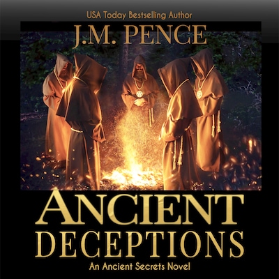 Ancient Deceptions – omslag til lydbogen af J.M. Pence