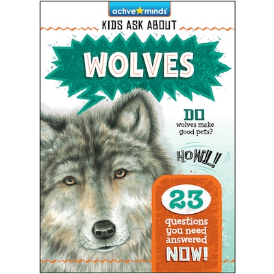 Wolves - Active Minds: Kids Ask About (Unabridged) – omslag til lydbogen af Christopher Nicholas