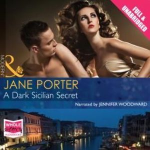 A Dark Sicilian Secret – okładka audiobooka, autor Jane Porter