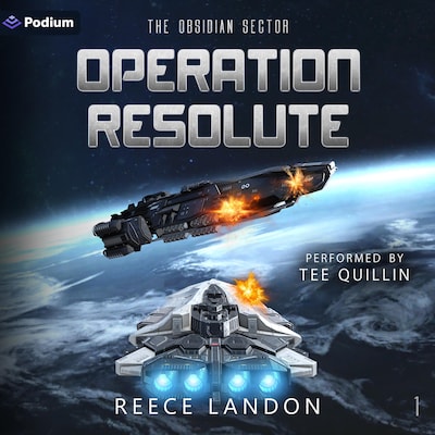 Operation Resolute – omslag til lydbogen af Reece Landon