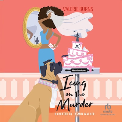 Icing on the Murder – omslag til lydbogen af Valerie Burns