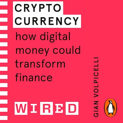 Cryptocurrency (WIRED guides) – omslag til lydbogen af Gian Volpicelli, WIRED