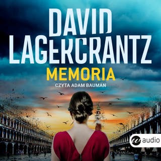 Memoria – okładka audiobooka, autor David Lagercrantz