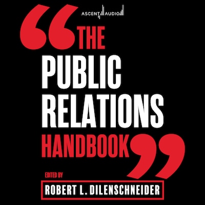 The Public Relations Handbook – omslag til lydbogen af Robert L. Dilenschneider