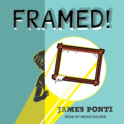 Framed! – omslag til lydbogen af James Ponti