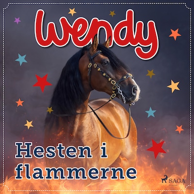 Wendy – Hesten i flammerne – omslag til lydbogen af diverse
