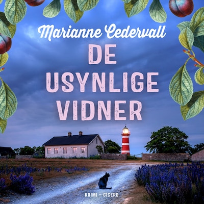 De usynlige vidner – omslag til lydbogen af Marianne Cedervall