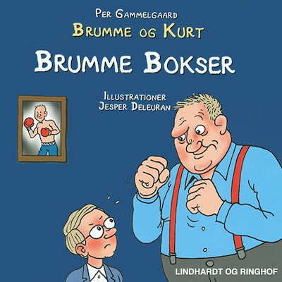 Brumme bokser – omslag til lydbogen af Per Gammelgaard