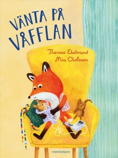 Vänta på Våfflan – omslag till ljudboken av Therese Ekstrand
