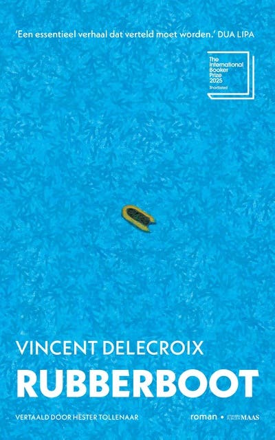 Rubberboot – omslag van het luisterboek van Vincent Delecroix