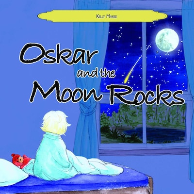 Oskar and the Moon Rocks – omslag til lydbogen af Kelly Maree