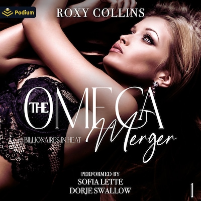 The Omega Merger – omslag til lydbogen af Roxy Collins
