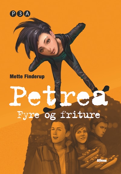 Petrea - Fyre og friture – omslag til lydbogen af Mette Finderup