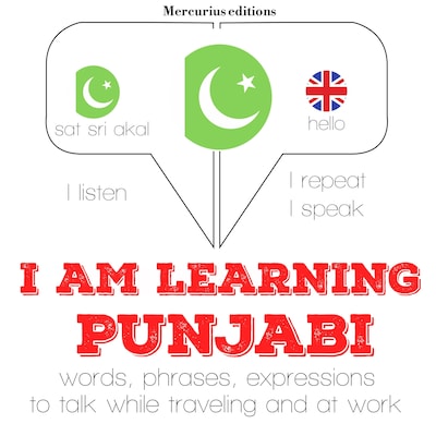 I am learning Punjabi – omslag til lydbogen af JM Gardner