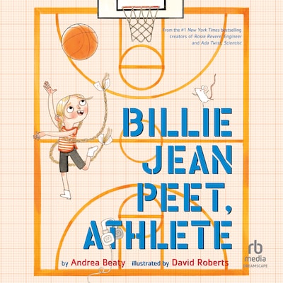 Billie Jean Peet, Athlete – omslag til lydbogen af Andrea Beaty