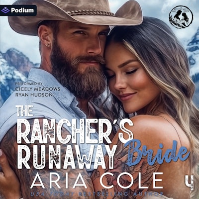 The Rancher's Runaway Bride – omslag til lydbogen af Aria Cole