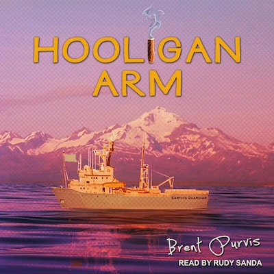 Hooligan Arm – omslag til lydbogen af Brent Purvis