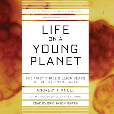 Life on a Young Planet – omslag til lydbogen af Andrew H. Knoll