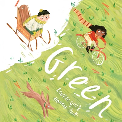 Green – omslag til lydbogen af Louise Greig