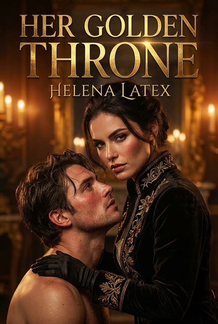 Her Golden Throne: Femdom Worship and Humiliation – omslag til lydbogen af Helena Latex