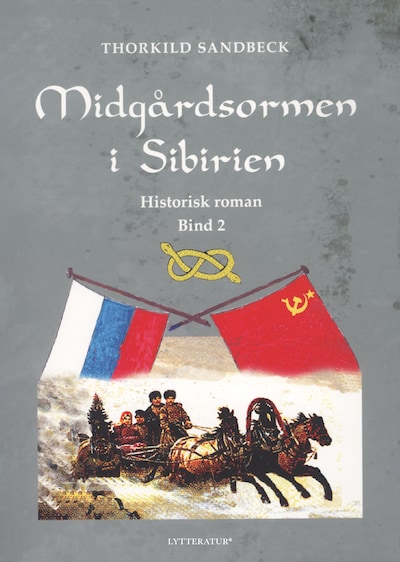 Midgårdsormen i Sibirien – omslag til lydbogen af Thorkild Sandbeck