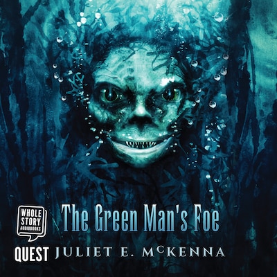 The Green Man's Foe – omslag til lydbogen af Juliet E. McKenna