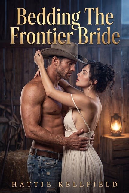 Bedding The Frontier Bride: A Frontier Bride Bedding Erotic Novel – omslag til lydbogen af Hattie Kellfield
