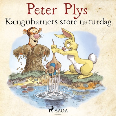 Peter Plys – Kængubarnets store naturdag – omslag til lydbogen af Disney