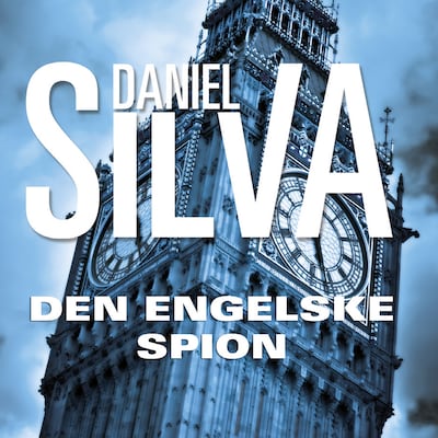 Den engelske spion – omslag til lydbogen af Daniel Silva