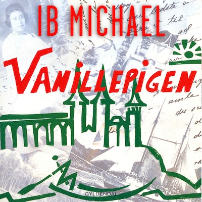 Vanillepigen – omslag til lydbogen af Ib Michael