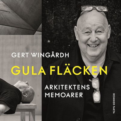 Gula fläcken – omslag till ljudboken av Gert Wingårdh