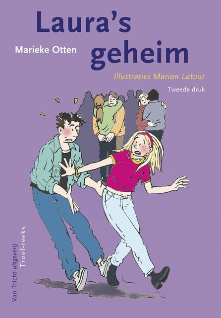 Laura's geheim – omslag van het luisterboek van Marieke Otten
