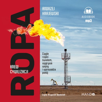 Ropa – okładka audiobooka, autor Andrzej Krajewski