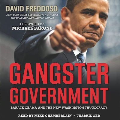 Gangster Government – omslag til lydbogen af David Freddoso