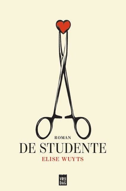 De Studente – omslag van het luisterboek van Elise Wuyts