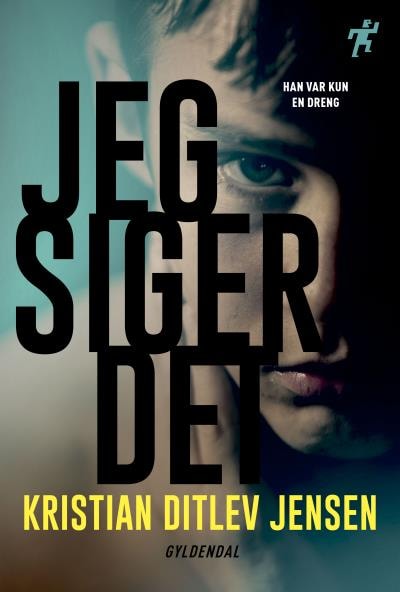 Jeg siger det – omslag til lydbogen af Kristian Ditlev Jensen